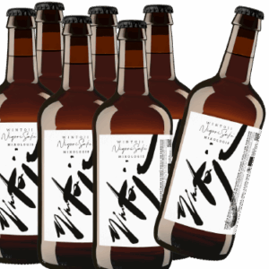 7 Bouteilles de saké artisanal français Wintoji Nigori, non filtré, dédié à la mixologie contemporaine