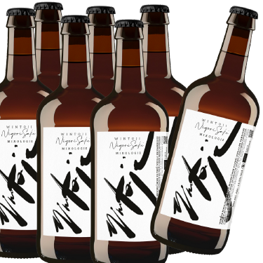 7 Bouteilles de saké artisanal français Wintoji Nigori, non filtré, dédié à la mixologie contemporaine